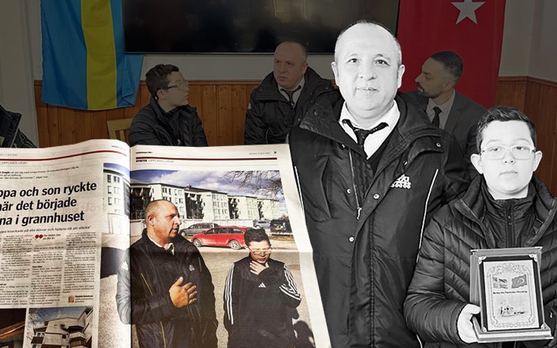 Türk baba ile oğlu İsveç'te kahraman ilan edildi