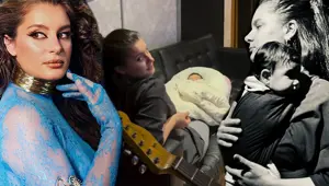 Atiye bebeğiyle stüdyoya girdi: O anları takipçileriyle paylaştı Atiye bebeğiyle stüdyoya girdi: O anları takipçileriyle paylaştı