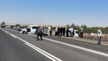 Şanlıurfa'da trafik kazası: 1'i ağır, 2 yaralı