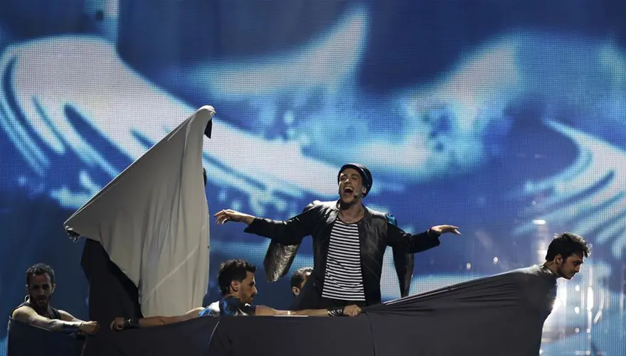 Eurovision final gecesinden kareler 119