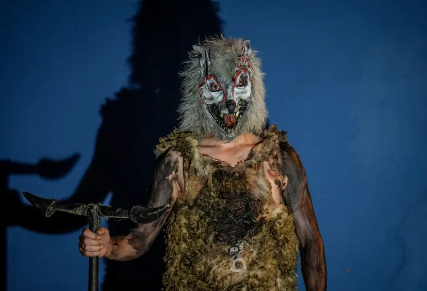 Osmanlı ordusunun 'Deliler'i canlanıyor! 2 asırlık Alabaş geleneği hem korkutuyor hem de eğlendiriyor 19