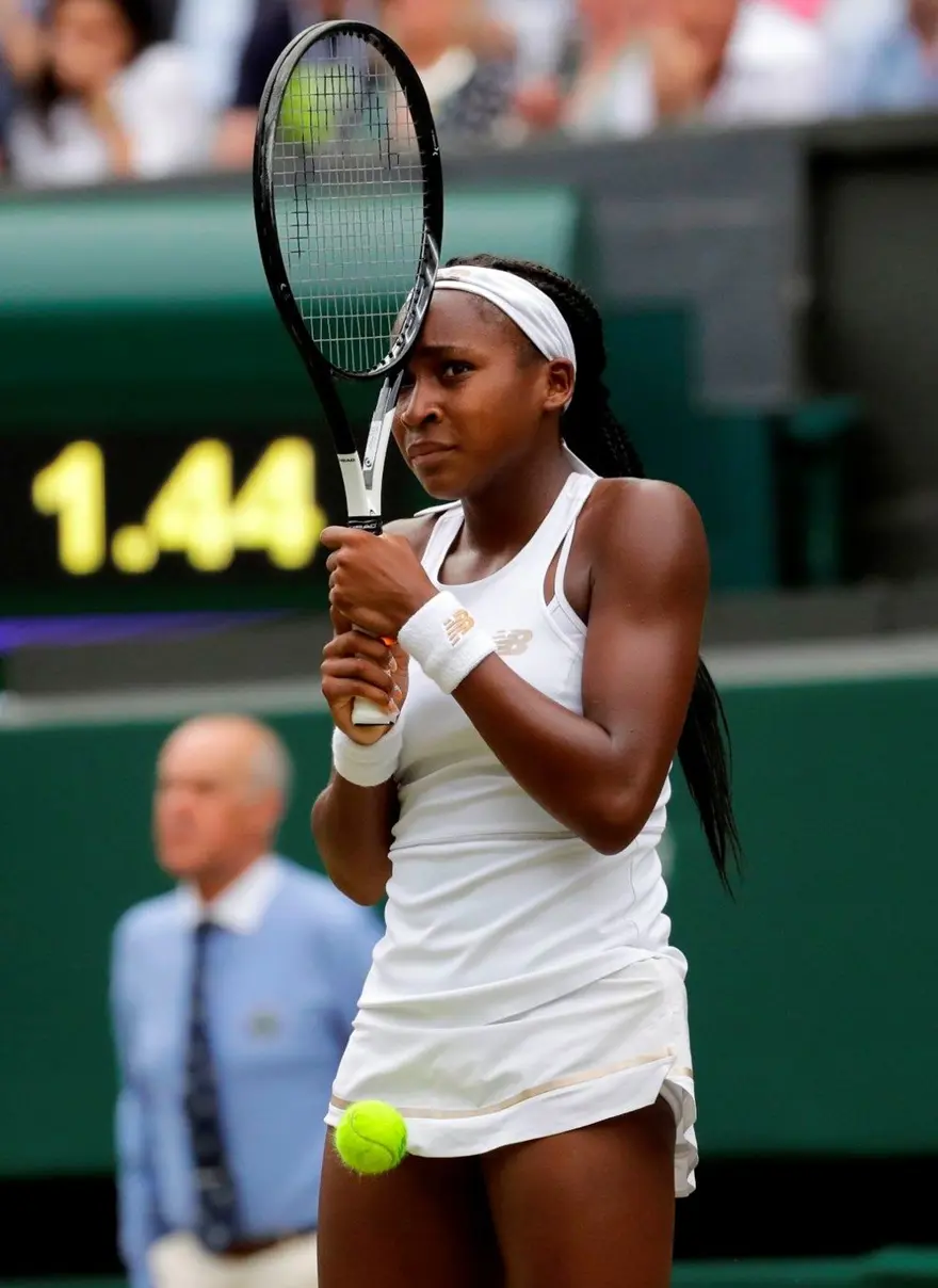 15 yaşındaki tenisçi Coco Gauff, dünya sıralamasında ilk 50'ye girdi 6