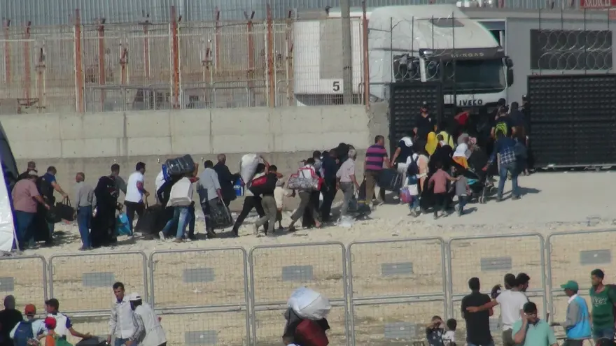 Suriye'ye bayram göçü 2