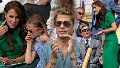 Wimbledon finaline kraliyet, Brad Pitt ve James Bond çıkarması