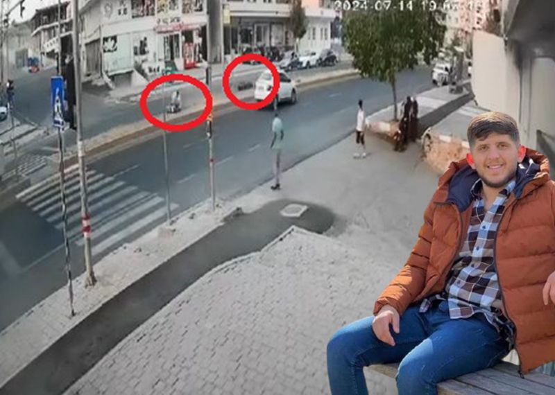 Metrelerce sürüklendiler: Motosiklet sürücülerinin feci kazası