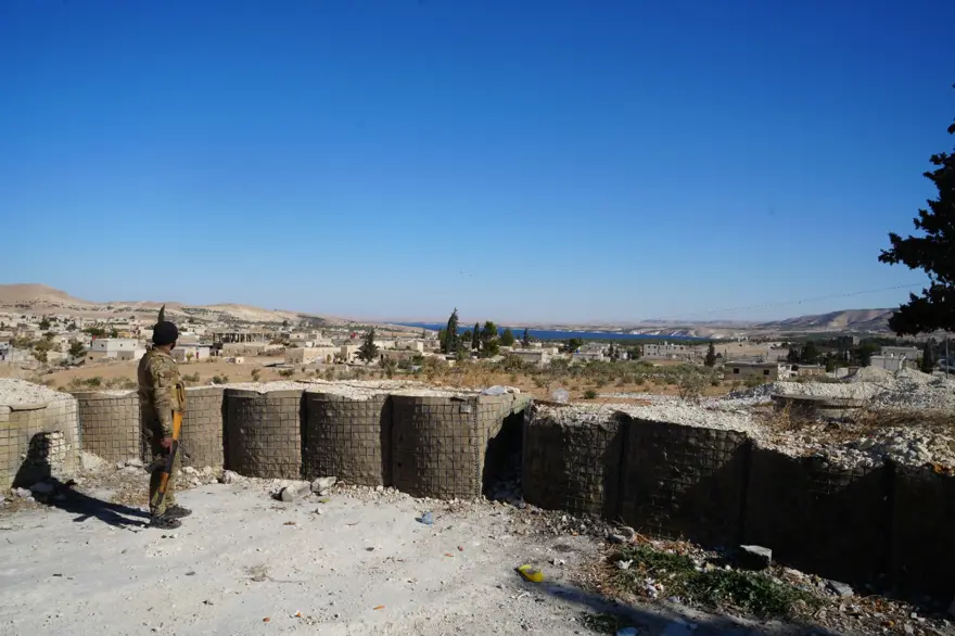 PKK/YPG'den temizlenen Tişrin Barajı görüntülendi 2
