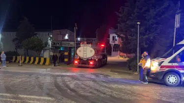Tekirdağ'da kimya fabrikasında yangın