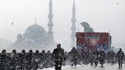 Kar Trakya'dan giriş yaptı: İstanbul'a kar ne zaman yağacak?