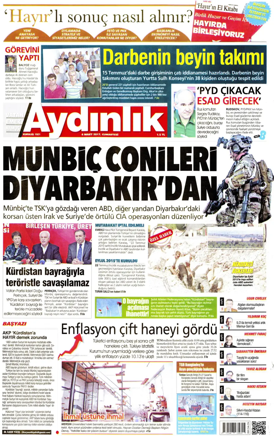 Günün gazete manşetleri - 04.03.2017 8