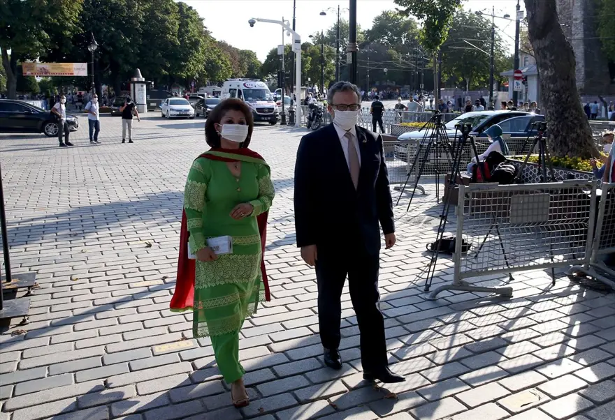 Büyükelçilere Ayasofya turu 14 Büyükelçilere Ayasofya turu 14