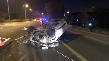 Başkent’te otoyolda kanlı hesaplaşma: 1 ölü 1 yaralı