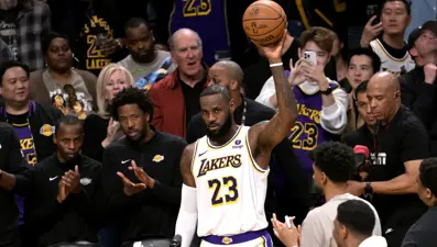 LeBron James NBA tarihine geçti
