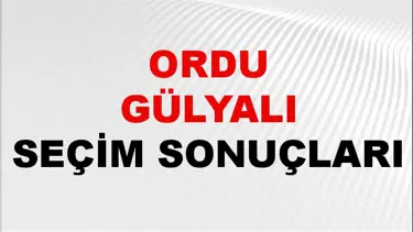 Ordu GÜLYALI Seçim Sonuçları 2024 Canlı: 31 Mart 2024 Türkiye GÜLYALI Yerel Seçim Sonucu ve YSK Oy Sonuçları Son Dakika