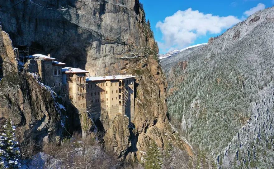 Sümela Manastırı Trabzon'a gelenlerin rotasında ilk sırada 