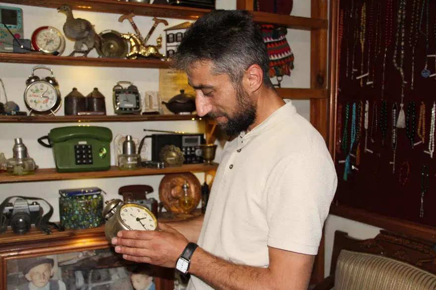 Babasından kalan dükkanı müzeye dönüştürdü: Eşyalarla hatıralarını pekiştiriyor 3
