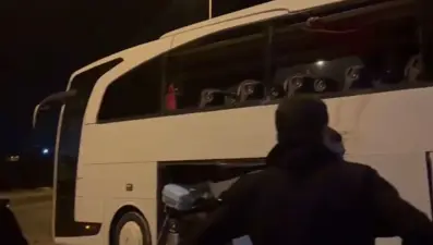 Bandırma'da yolcu otobüsü ile kamyon çarpıştı: Dört yaralı