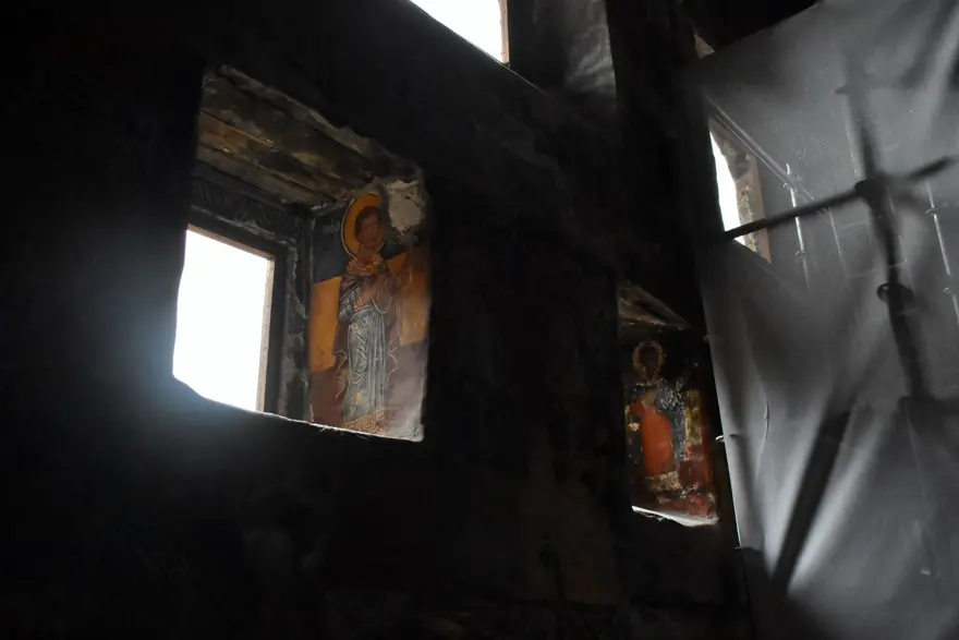 Sümela Manastırı'nın freskleri restorasyonla gün yüzüne çıkarılıyor 5
