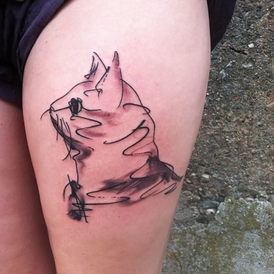 Klasikleşmiş resimlerin dövmeye dönüşmüş hali 6