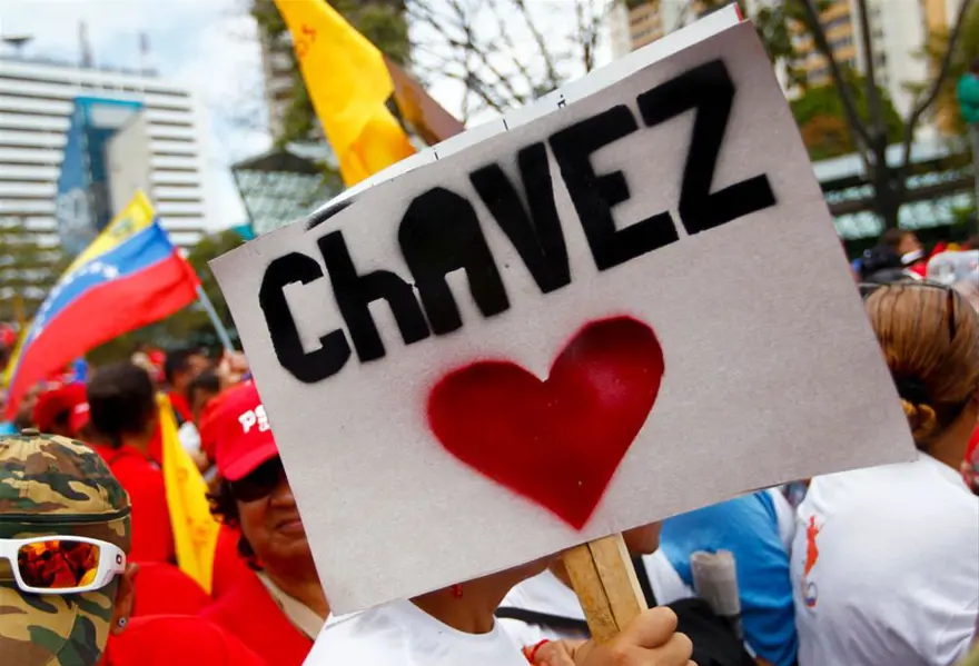Venezuela Chavez için meydanlara indi 6