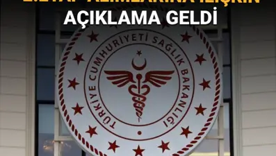Sağlık Bakanlığı 2.etap personel alımında son durum: 17 bin personel alımıyla ilgili açıklama