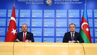 Dışişleri Bakanı Çavuşoğlu, Azerbaycanlı mevkidaşıyla görüştü