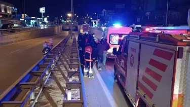 Van'da motosiklet vince çarptı: 1 ölü