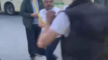 Maltepe'de İETT şoförü yolcuya demir sopayla saldırdı