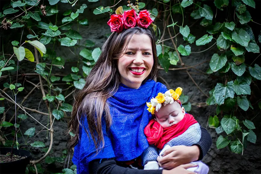 Frida Kahlo'yu taklitleriyle andı 20