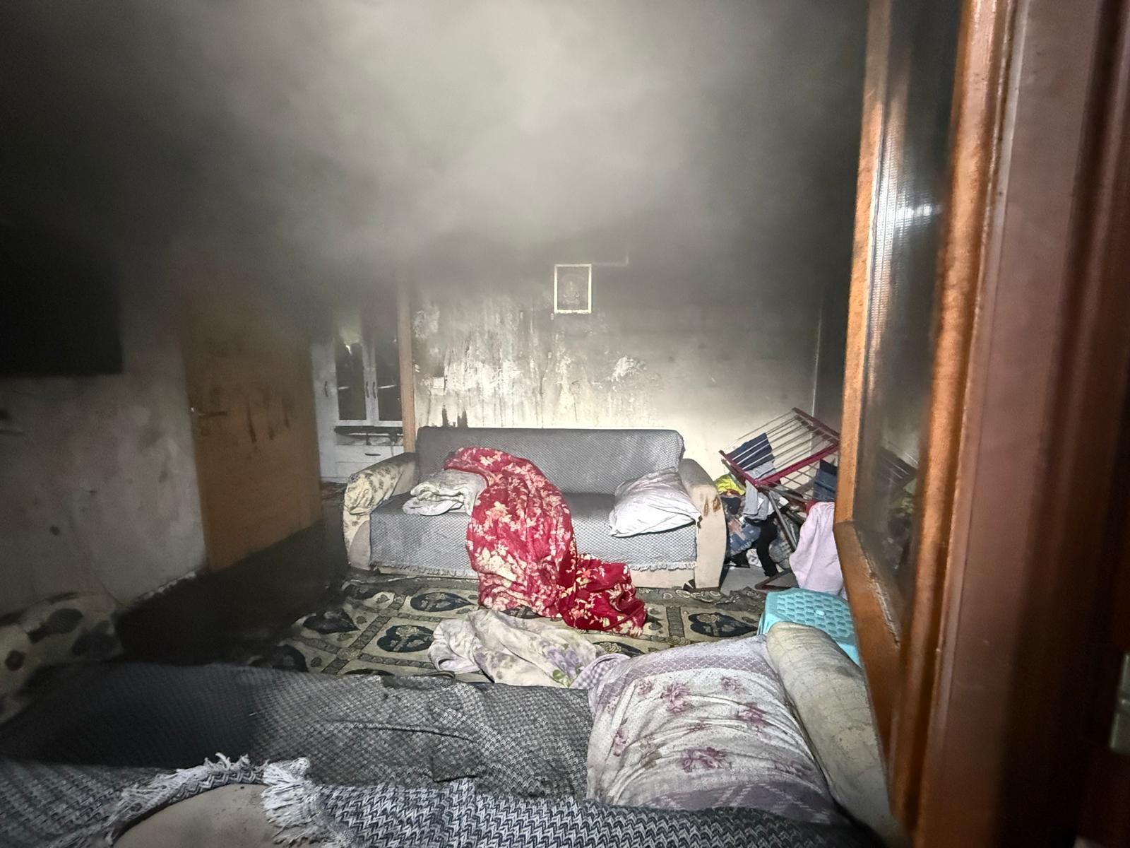 Tokat'ta 4 katlı binada yangın: Mahsur kalan çocuklar kurtarıldı