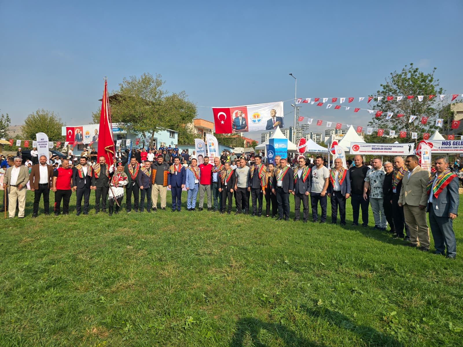 9’uncu Geleneksel İsmet Atlı Karakucak Güreşleri başladı