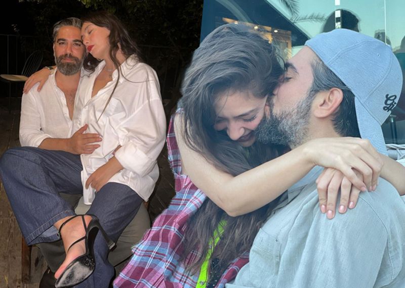 İlk kez anne baba olmaya hazırlanan Neslihan Atagül ile Kadir Doğulu'dan yeni kare