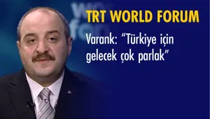 Bakan Varank TRT World Forum 2020’de müjdeyi verdi: Türkiye için gelecek çok parlak Bakan Varank TRT World Forum 2020’de müjdeyi verdi: Türkiye için gelecek çok parlak