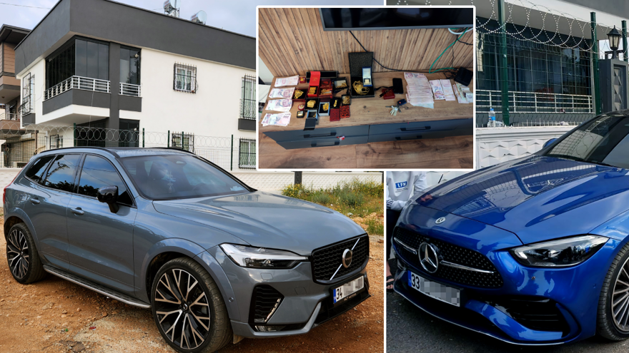 Villalar, cipler, altınlar... Adana'daki çetenin 600 milyon lirasına el konuldu 