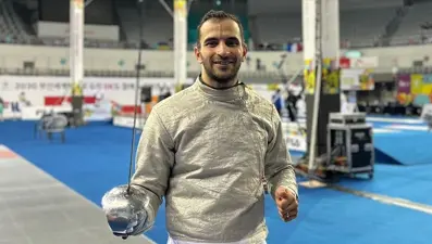 Milli eskrimci Enver Yıldırım, Güney Kore'de ana tabloya yükseldi