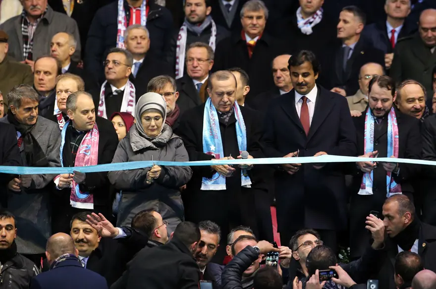 Şenol Güneş Stadı düzenlenen törenle açıldı 7