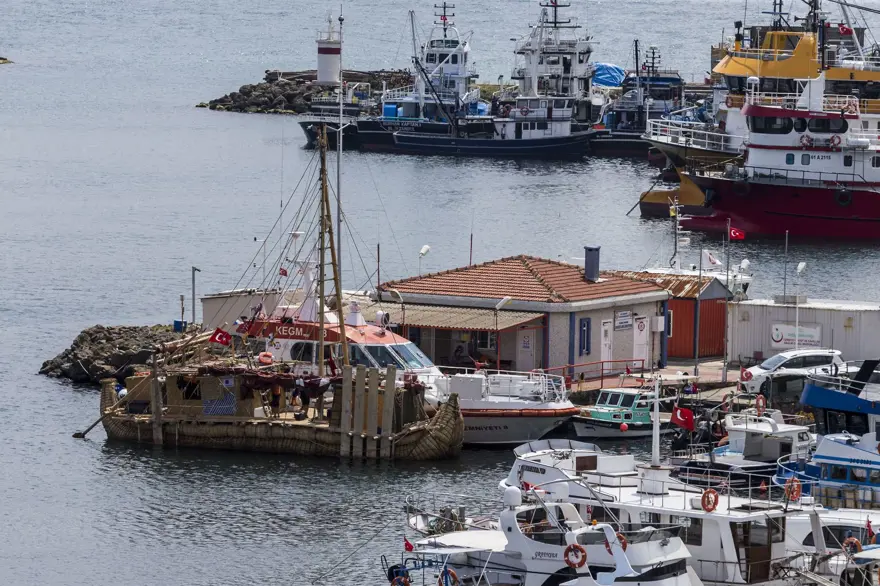 'Antik gemi' Abora İstanbul'da 