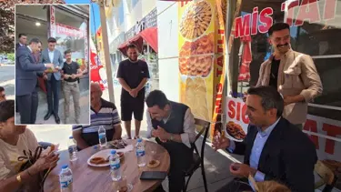 Vali, çiğ köfte vermeyi unuttuğu korumasına tatlı ikram etti