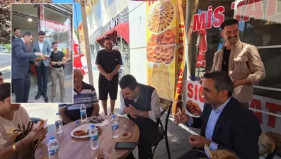 Vali, çiğ köfte vermeyi unuttuğu korumasına tatlı ikram etti