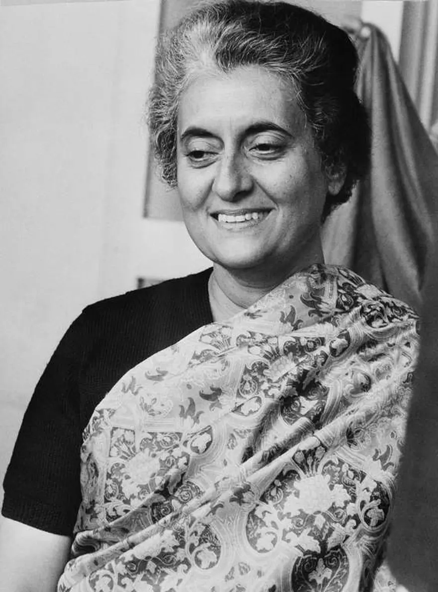 Indira Gandhi (1917-1984) Hindistan Başbakanı 5