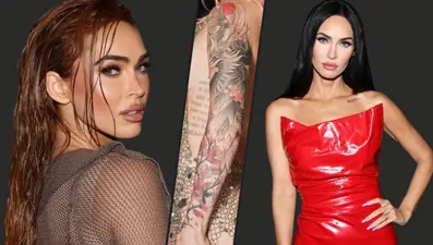 Tüm kolunu kaplıyor: Megan Fox'tan yeni dövme