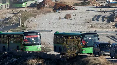 Halep'te tahliyelerin yeniden başlaması bekleniyor