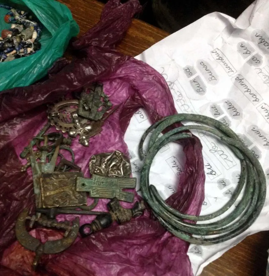 Tarihi eserle yakalandı, "düğünümde takıldı" dedi 3