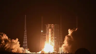 Çin uzay istasyonuna kargo gönderdi