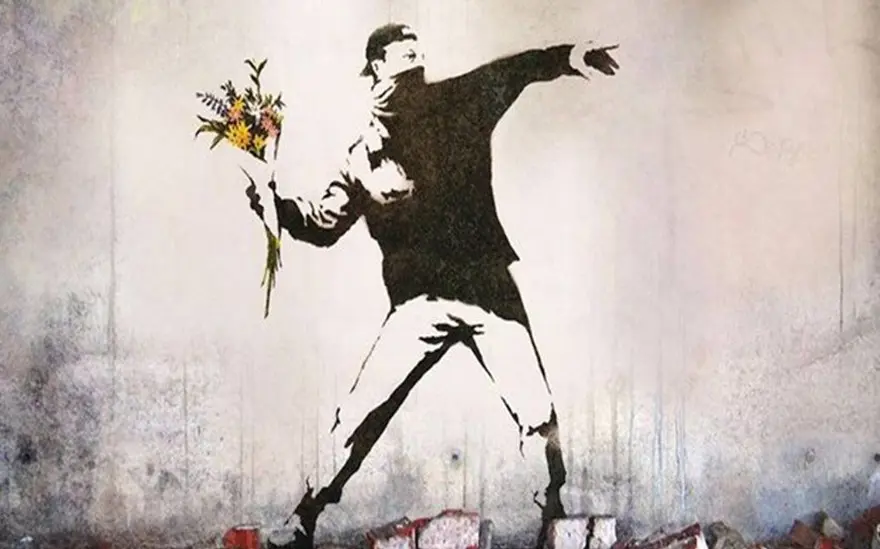 Gizemli sokak sanatçısı Banksy'nin eserleri Toronto'da büyük ilgi gördü 6
