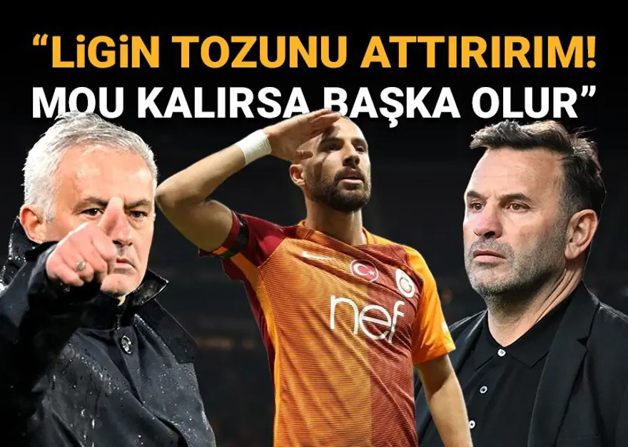Galatasaray'ın eski yıldızından Okan Buruk'a övgü, Fenerbahçe'ye öneri: "Ligin tozunu attırırım | Mourinho'ya zaman verilmeli" 