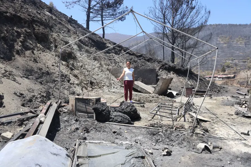 Önce deprem sonra yangın faciası 5