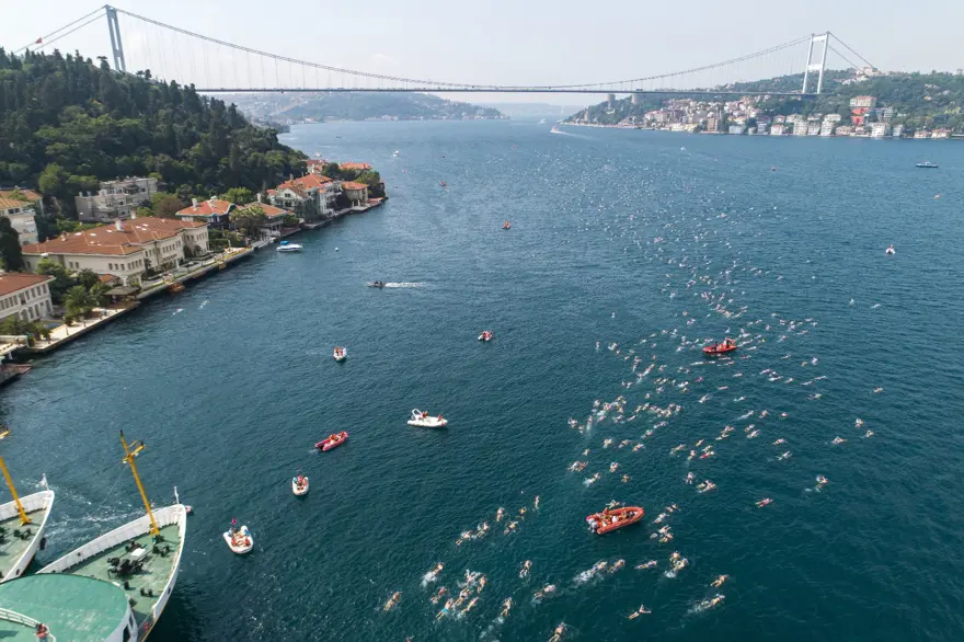 Boğaz'da yüzme yarışması 5