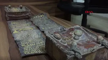 Bursa'da tarihi Tevrat ele geçirildi