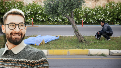En acı an: Arkadaşının başından ayrılamadı