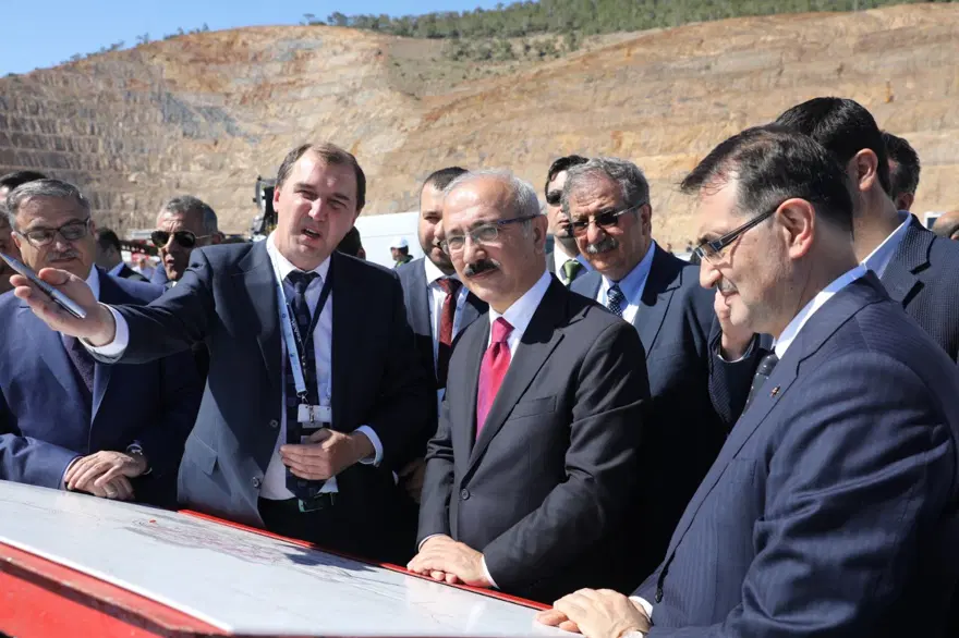 Cumhurbaşkanı Erdoğan ve Putin Beştepe'de Akkuyu Nükleer Santrali'nin temelini attı 7